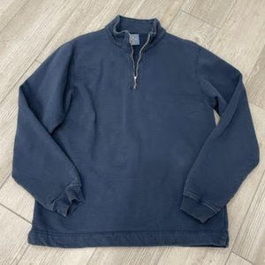 Vintage Style 1/2 Zip Pullover Size Med